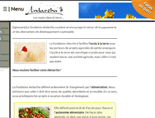 Tablet Screenshot of andartha.org